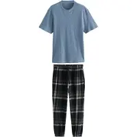 Next Pyjama lang 'Motionflex' sand / opaal / duifblauw / zwart