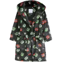 Next Badjas pastelgroen / rood / zwart / wit