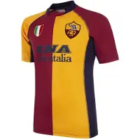 Copa AS Roma Retro Thuisshirt 2001-2002