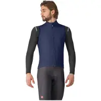 Castelli - Perfetto Air Vest - Fietsbodywarmer XL, blauw