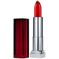 Maybelline Color Sensational Lipstick Lip Makeup Cream Finish Hydrating Lipstick Nude Pink Red Plum Lip Color Red Revival 0,15 oz; (Verpakking
