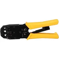 Velleman Modulaire krimptang - Voor RJ10, RJ11, RJ12, RJ45 -