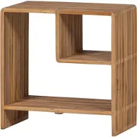 Woood Jasmijn Sidetable Recycled Teak - Naturel - 55x55x30