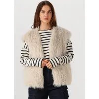 Penn & Ink Dames Blazers Waistcoat W25c280 - Beige - Maat L