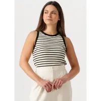 Notre-V Dames Tops & T-shirts Nv-franca - Creme - Maat XS