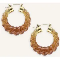 Notre-V Dames Sieraden Earring Bubbles - Bruin - Maat ONESIZE