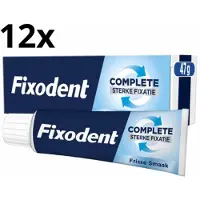 Fixodent Kleefpasta - Complete Original - 12 x 47 gram - voordeelverpakking