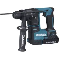 Makita DHR171RAJ SDS-Plus-Accu-boorhamer 18 V 2 Ah Li-ion Incl. 2 accus, Incl. koffer