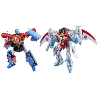Hasbro Transformers Timelines Comic Ed. Optimus Prime and Starscream Hearts of Steel