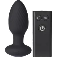 Nexus - Tornado - Kleine Vibrerende Buttplug - Zwart