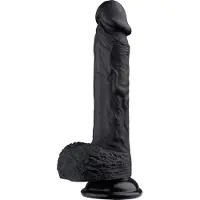 Hismith Premium Dildo KlicLok Medium 20-23 CM Zwart
