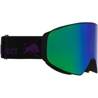 Red Bull Spect Eyewear - Skibrillen - Jamm Black - Smoke With Purple Mirror voor Unisex - Zwart