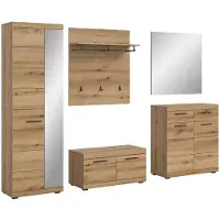 Furnilux Scout garderobekastcombinatie Evoke Oak NB - 40x272x197cm