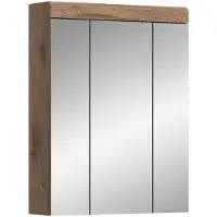Furnilux Wave spiegelkast wit hoogglans mdf tz nox nb