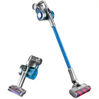JIMMY JV85, 2-in-1 steelstofzuiger, zonder zak, blauw, 0,6 liter, voor droog gebruik, met HEPA-filter