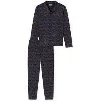 Schiesser Pyjama met structuurmotief
