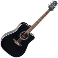 Takamine GD34CE Black elektrisch-akoestische westerngitaar met gigbag