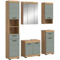 Furnilux Scout badkamercombinatie salie mdf tz artisan nb