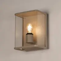 Lumidora Wandlamp 75366 - Voor buiten - MYLO - E27 - Beige - Zand - Metaal - Buitenlamp - IP44