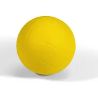 Spordas Foam Volleybal Geel 230 gram, Zacht Foam, Indoor