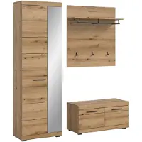 Furnilux Scout garderobekastcombinatie Evoke Oak NB - 40x167x197cm