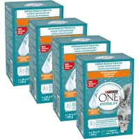 Purina One 4x Kattenvoer Nat Hydralife Adult Kip 6 x 50 gr