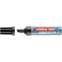 Edding E-365 Whiteboard-marker Zwart Beitelpunt - 7 mm