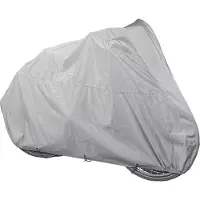Proplus Fietshoes voor Twee Fietsen - 200 x 120 cm - Reflecterende Slotopeningen en Opbergtas