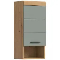 Furnilux Scout wandkast salie MDF TZ Artisan eiken NB - 24x37x79cm