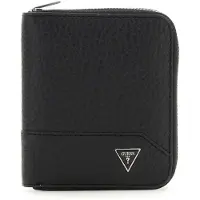 GUESS portemonnee Torino Zip Around Wallet Black zwart
