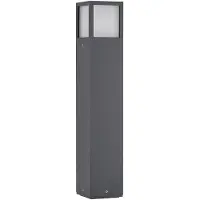 LUCANDE Tuinpadverlichting Dewari, dimbaar, alu / grijs / zink, Aluminium, Modern, Tuinpad verlichting