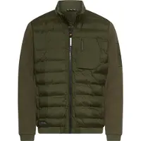 Camel active Gewatteerd jack met opstaande kraag en borstzak, model 'Hybrid'