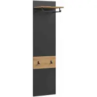 Furnilux Canu garderobekastpaneel Artisan NB basaltgrijs NB - 29x165x45cm
