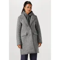 NUKUS Dames Jassen Inna Jacket Boucle - Grijs - Maat XS