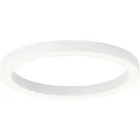 Pure Plafondlamp , Lines, dimbare, Wit, Woonkamer, Metaal, Modern
