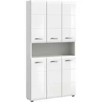 Furnilux IJskast wit hoogglans MDF TZ wit NB - 30x90x185cm