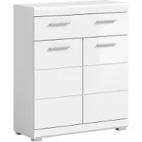 Furnilux Scout staande kast breed hoogglans mdf tz nb