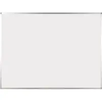 Viking Whiteboard Wandmontage Magnetisch Email Eenzijdig 105 (B) x 75 (H) cm