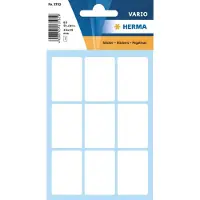 Herma Etiketten 3752 Klevend Wit 2,4 x 3,5 cm 7 Vellen à 9 Etiketten