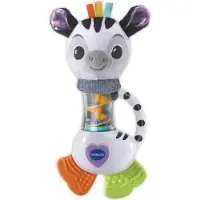 Vtech Baby Dierenvriendjes Rammelaar Zebra - Educatief Baby Speelgoed - Rammelaar - Cadeau - Vanaf 3 Maanden