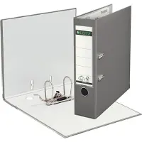 Leitz Map 1010, DIN A4, rugbreedte 80 mm, 20 stuks, grijs