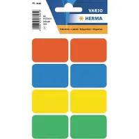 Herma Etiketten 3681 Klevend Kleurenassortiment 2,6 x 4 cm 5 Vellen à 8 Etiketten