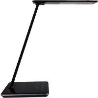 Unilux Linka Vrijstaand Bureaulamp LED Zwart 250 x 160 x 350 mm