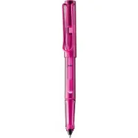 Lamy Ballon Rollerbal 311 | Transparant roze | Ergonomische grip | Gepoedercoate metalen clip | Rollerballpatroon B