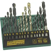 BRÜDER MANNESMANN Borenset profi combi 15 dlg (Hobby) - 54315