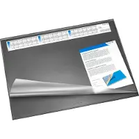 Laufer Synthos onderlegger met folie | ft 52 x 65 cm | zwart