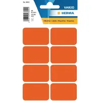 Herma Etiketten 3692 Klevend Rood 2,5 x 4 cm 5 Vellen à 8 Etiketten