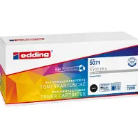 Edding Toner 18-5071, compatibel met Kyocera TK-1160, zwart