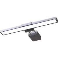 Unilux 400140802 LED-lamp voor laptop - zwart, met lichtsensor