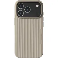 Nudient Bold MagSafe Case - iPhone 17 Pro - Linen Beige